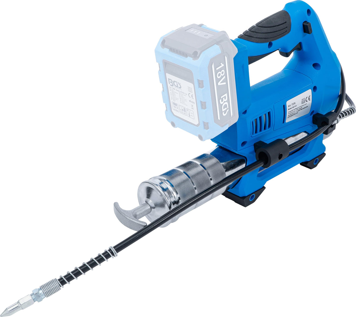 BGS 7378 Cordless Grease Gun 18V Without Rechargeable Battery