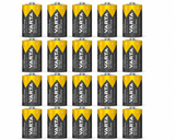 VARTA D Mono Alkaline Powerful Batteries Pack of 20 - Power on Demand