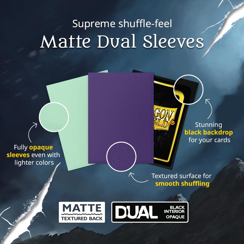 Dragon Shield Matte Dual Standard Size Card Sleeves 100pk