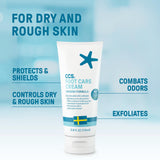 CCS Professional Foot Care Cream 175 ml x6 Pack - Moisturise, Protect Dry & Callused Feet, Contains 10% Urea & Eucalyptus Oil