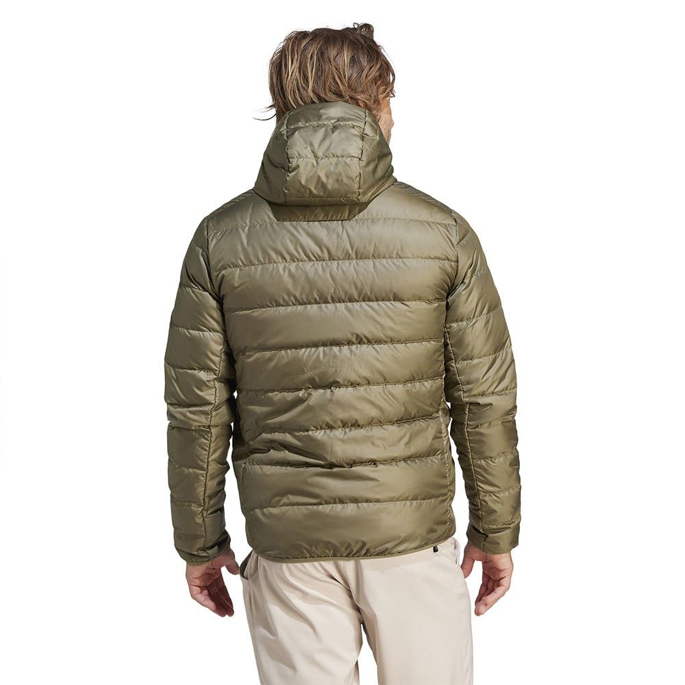 Adidas Multi Down Jacket Men's Olive Strata Size M