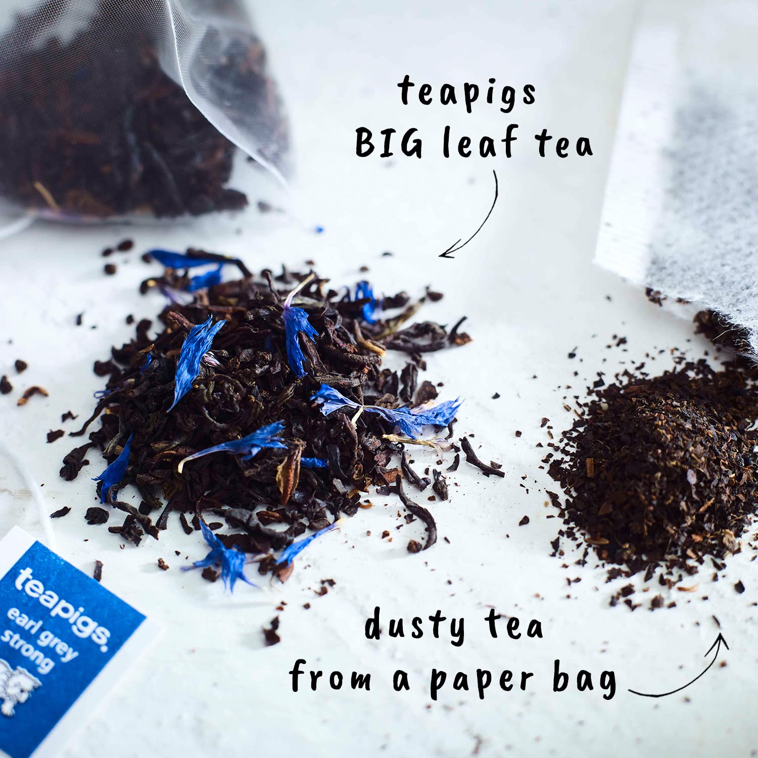 teapigs Earl Grey Strong Loose Leaf Black Tea 250g