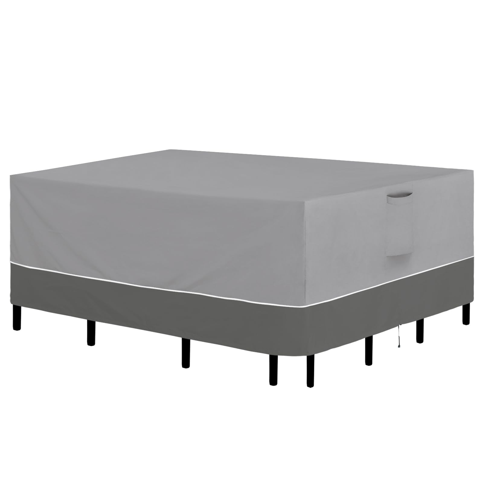 Easy-Going 110" Waterproof Patio Furniture Cover Rectangle Outdoor