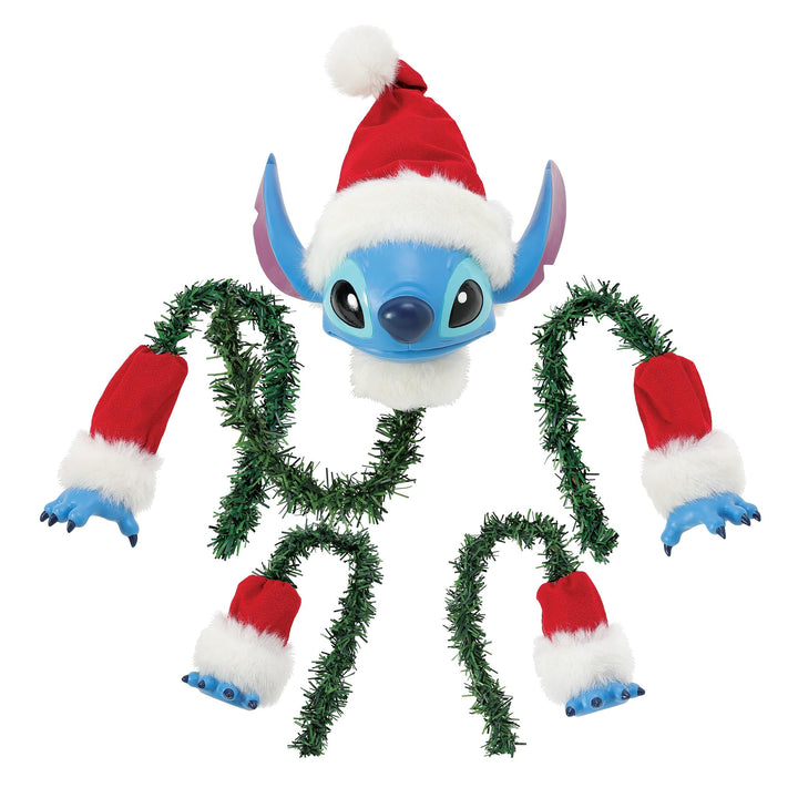 Disney Santa Stitch 12 Inch Tree Topper by Department 56 - Head, Arms & Legs