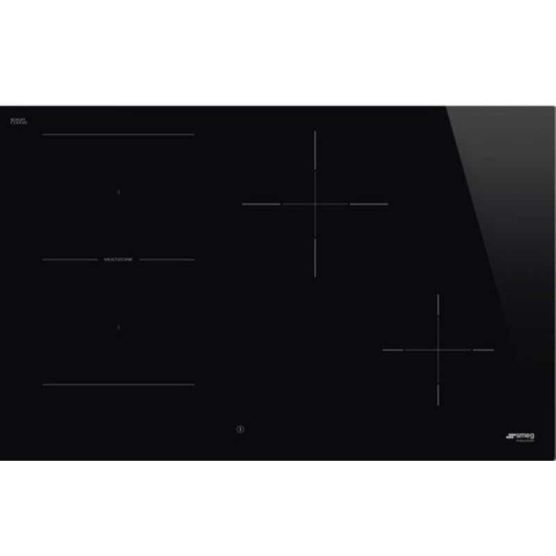 Induction Hob 80cm with 4 Heating Zones by Smeg - Black, Universal - SI1M4844D