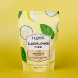 I LOVE Signature Elderflower Fizz Scented Bath Salts 500g - All Natural Ingredients