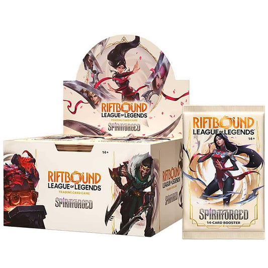 Riftbound League of Legends TCG Spiritforged Booster Display 24 Packs