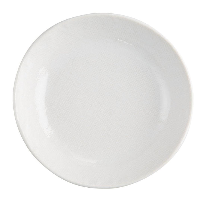 Olympia Denim White Coupe Bowl 220x46mm - Box of 6