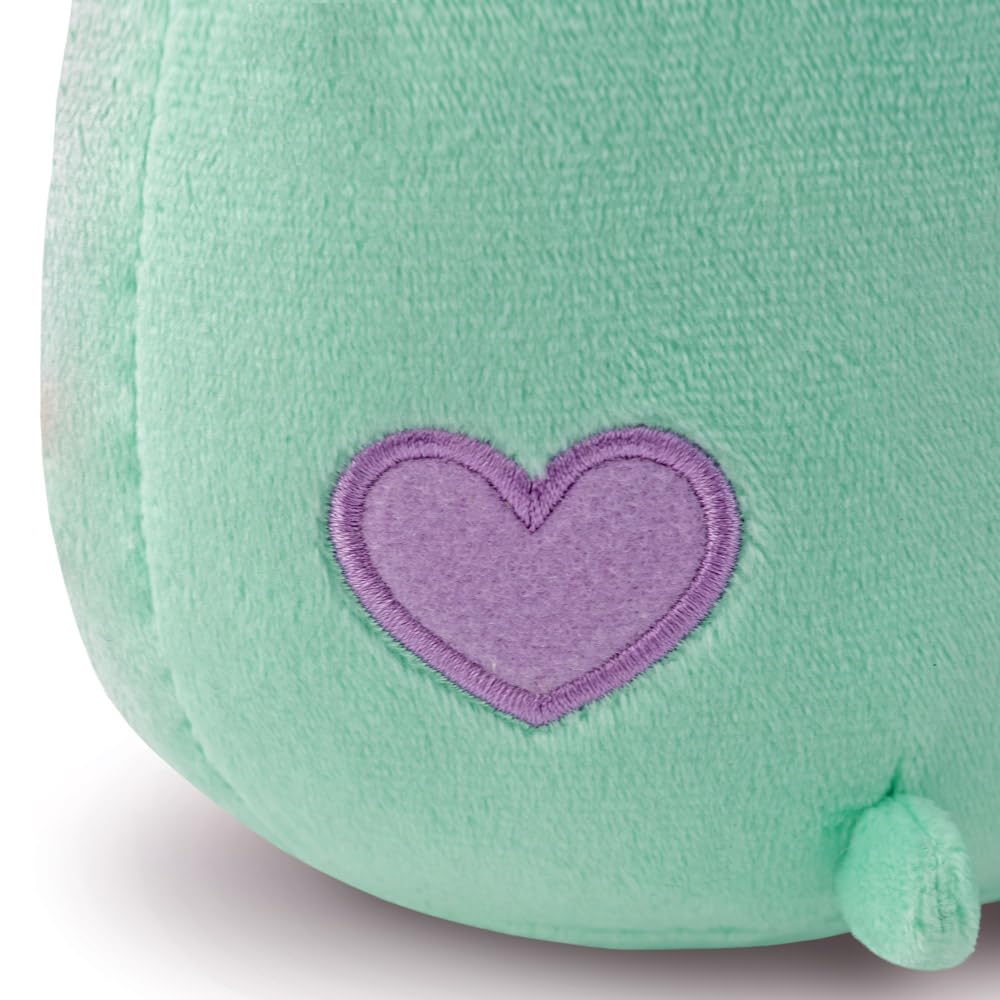 Aurora Mint Pastel Pusheen 7in Soft Toy - Green Plush