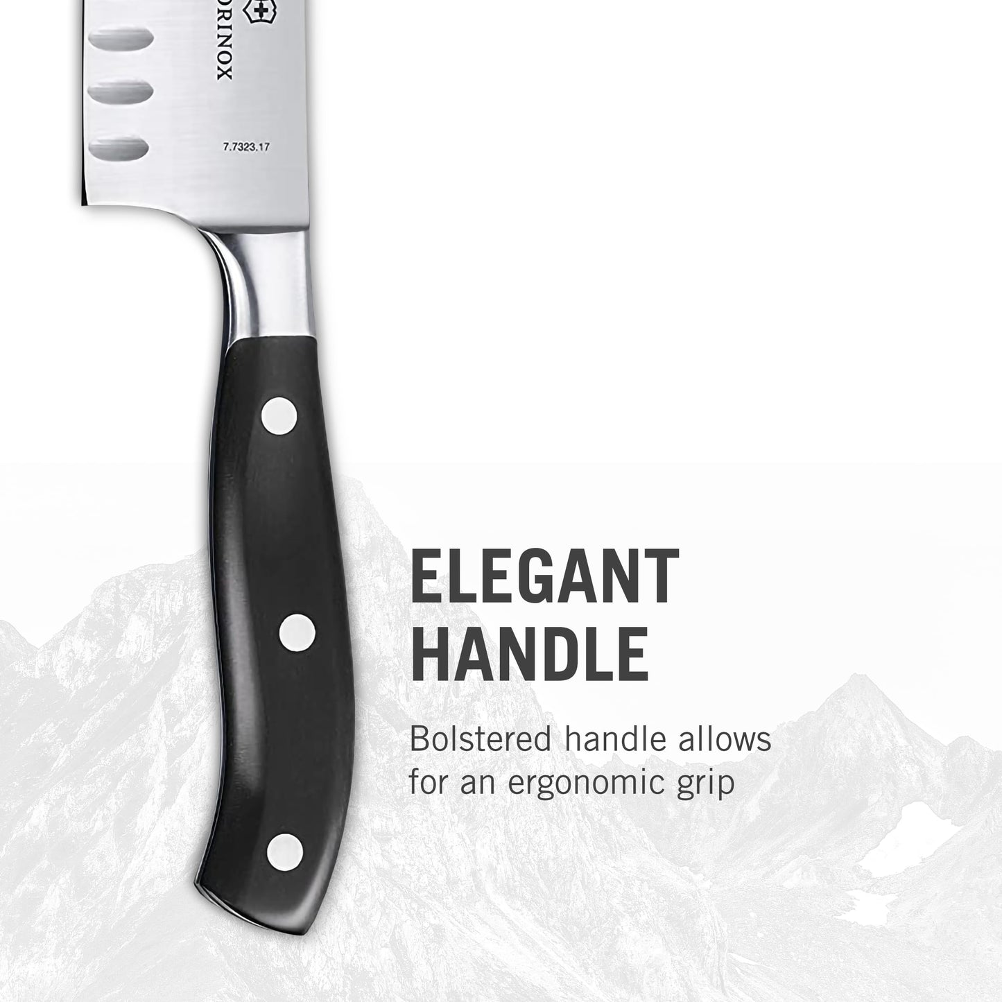 Victorinox Grand Maître Santoku Knife 17cm Forged Stainless Steel