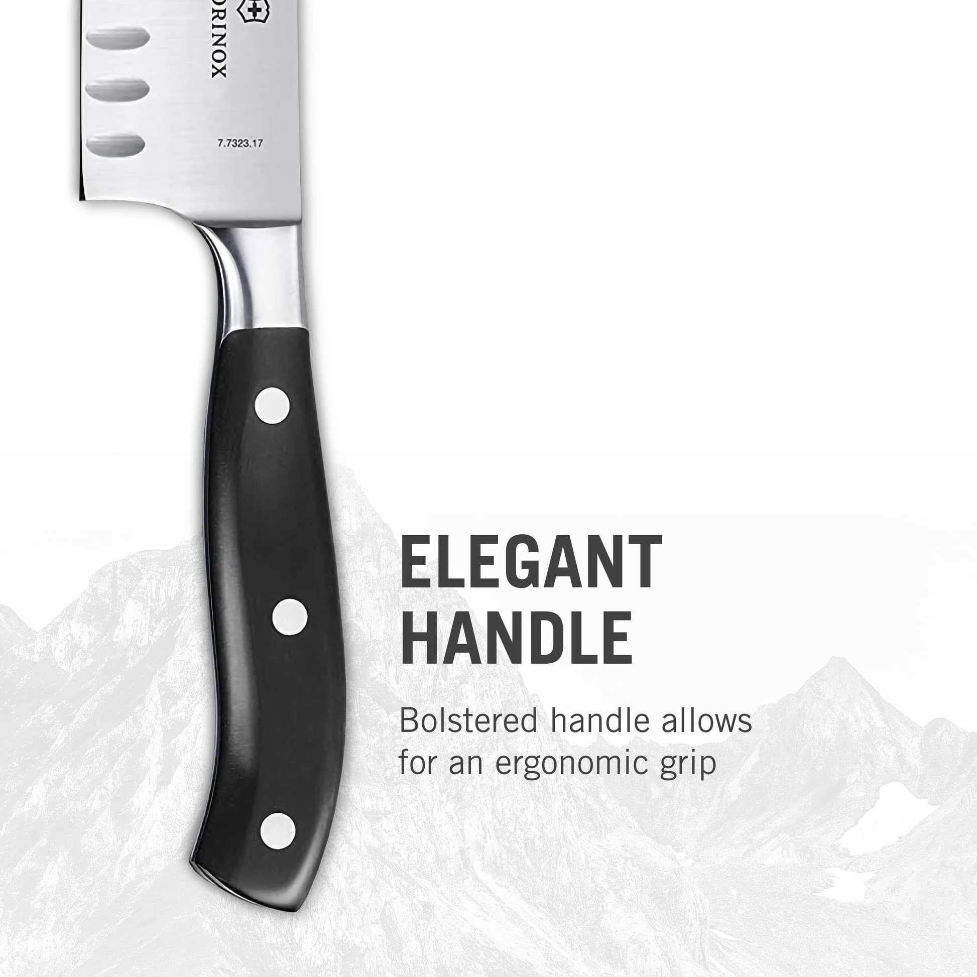 Victorinox Grand Maître Santoku Knife 17cm Forged Stainless Steel