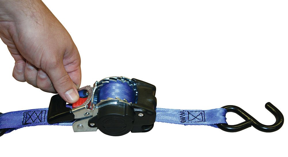 Kerbl Automatic Lashing Strap with Winding Function 1.8m, 25mm up-to 600kg x10 Pack