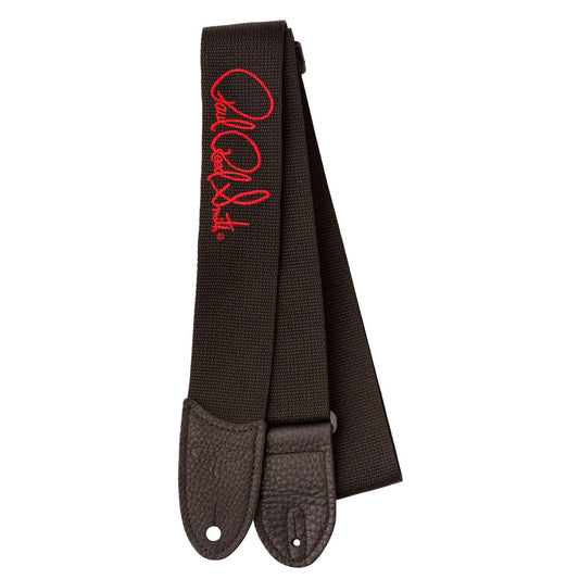 PRS Poly Strap Red Signature Guitar Strap Black