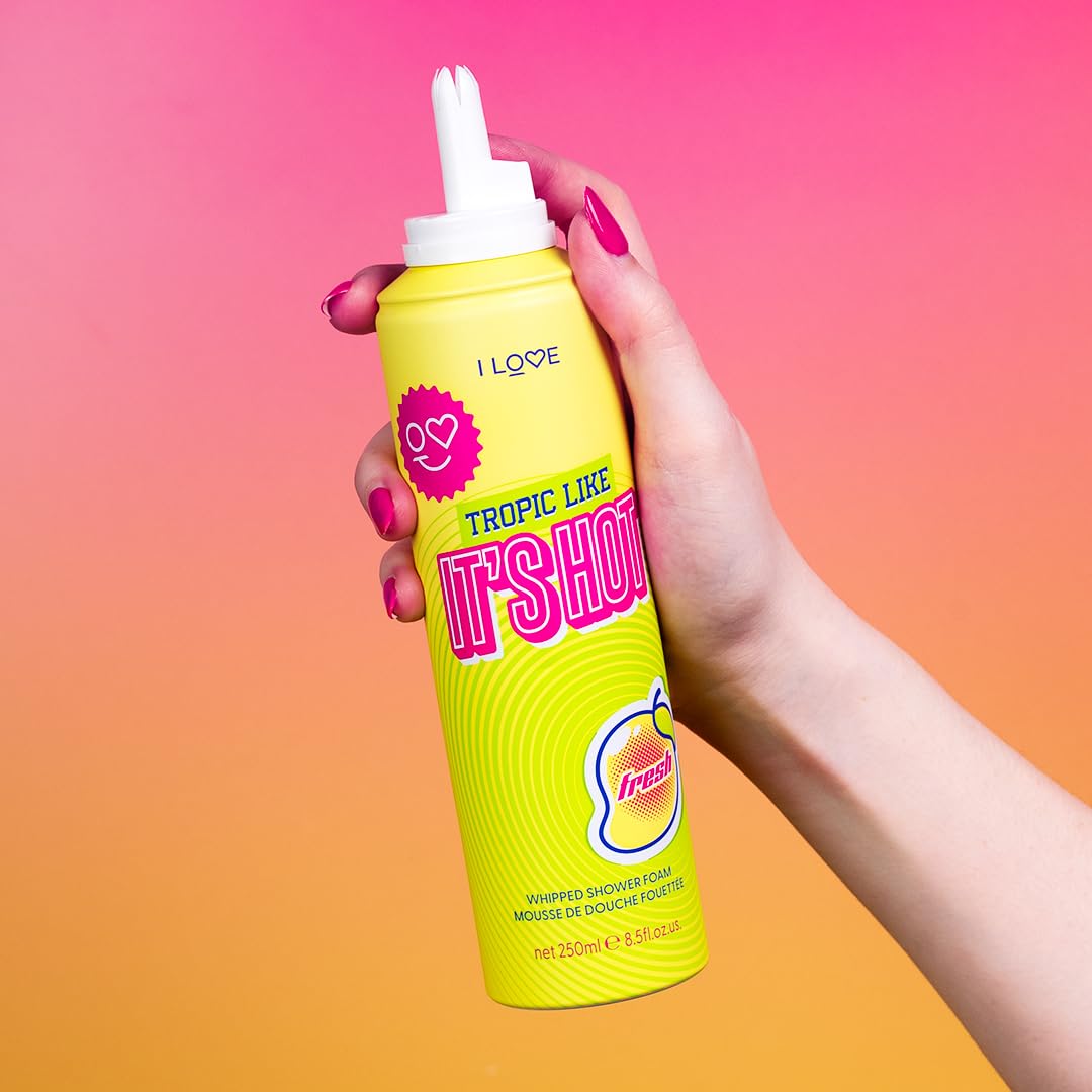 I LOVE Tropic Like It's Hot Whipped Shower Foam Tropical Scented Body Wash 250ml