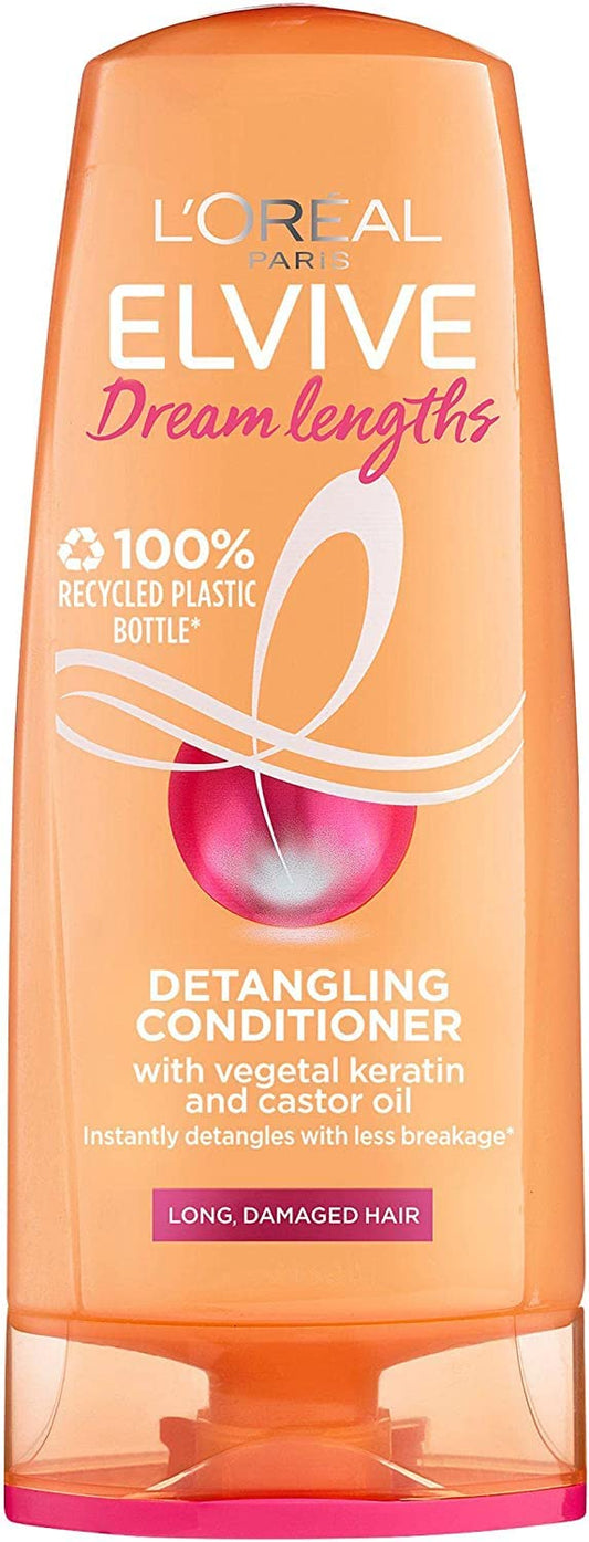 L'Oreal Paris Elvive Dream Lengths Shampoo 400ml & Conditioner 300ml Bundle Set