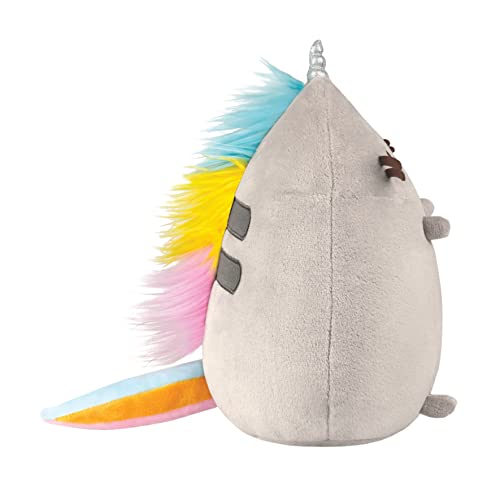 Aurora Pusheenicorn Sitting Soft Toy - Multi-Coloured Plush