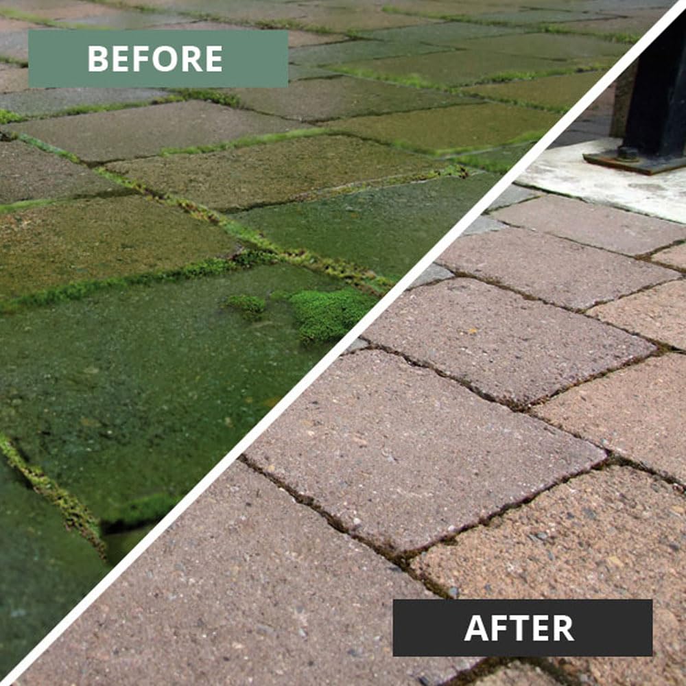 MossOff Multi Surface Moss & Algae Killer 5L Concentrate, Safe to Plants/Pond Life