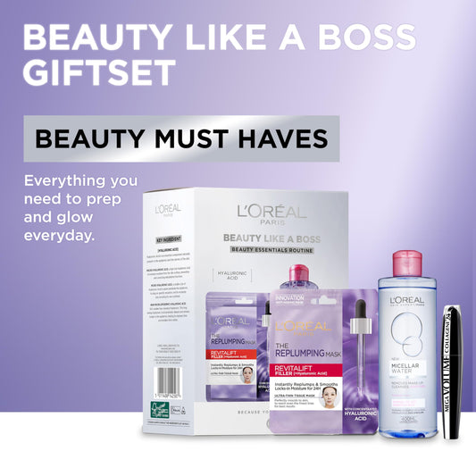 L'Oreal Paris Beauty Like a Boss Giftset Hyaluronic Skincare