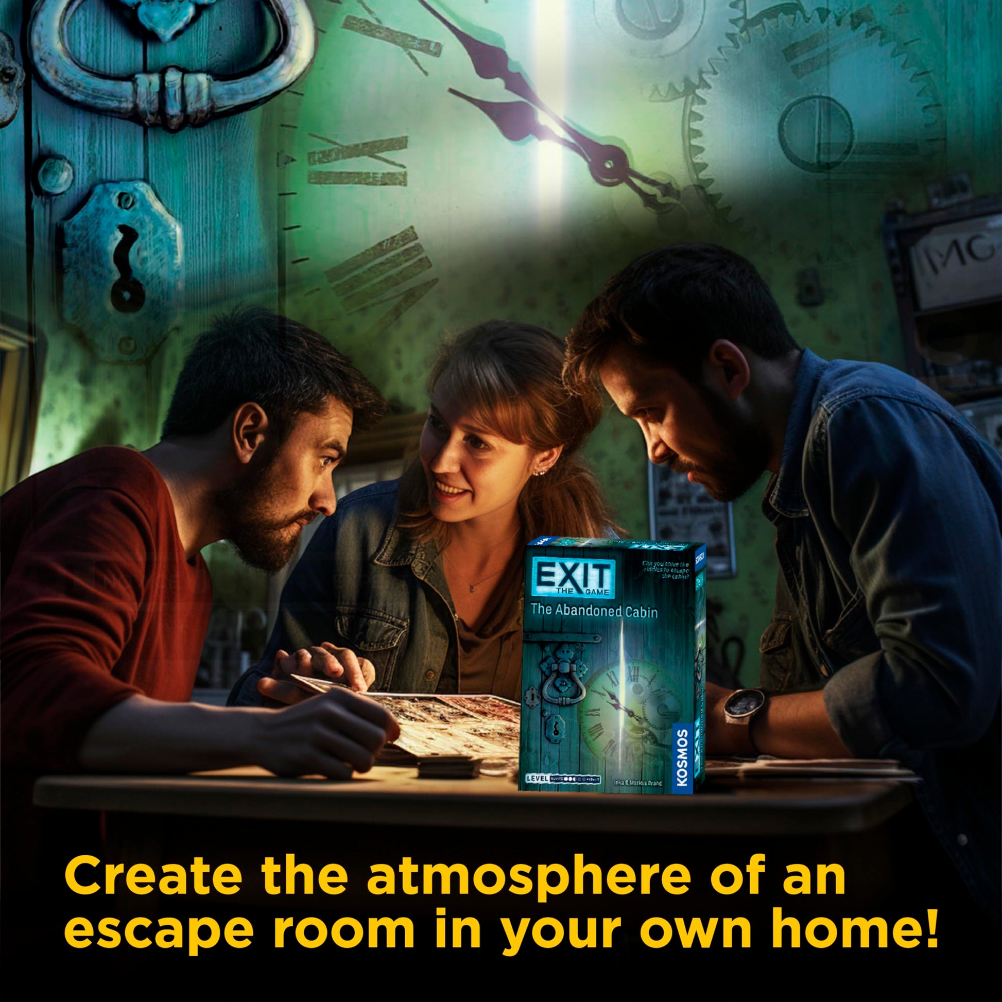 Thames & Kosmos EXIT: The Abandoned Cabin Escape Room Board Game