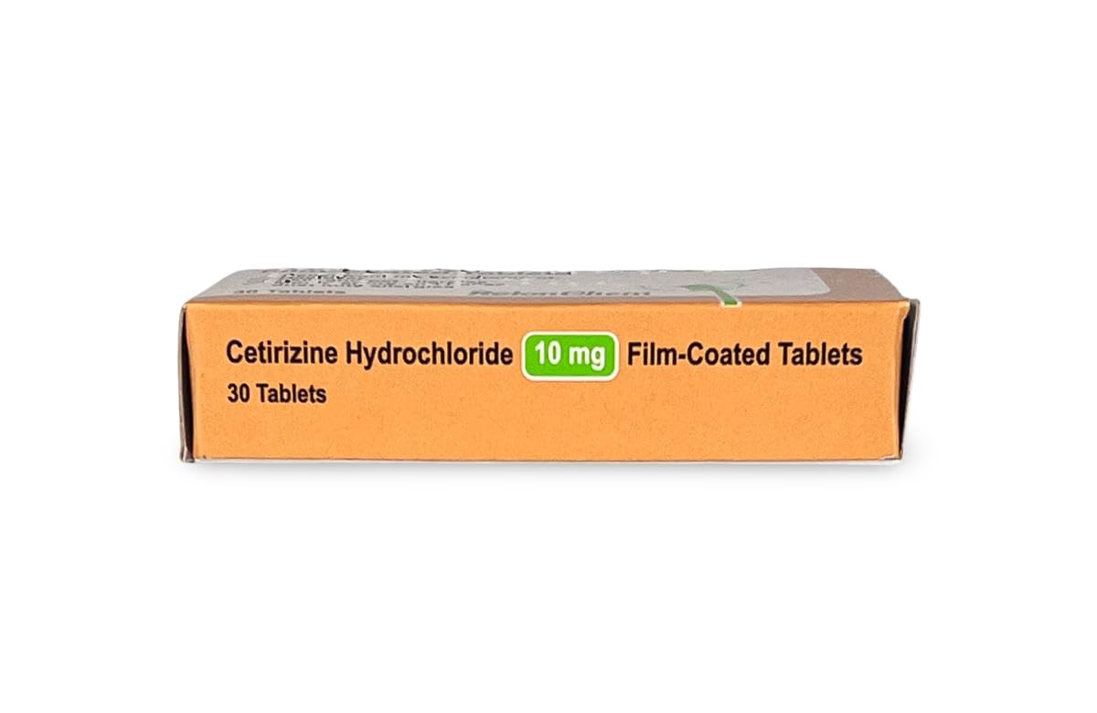 RelonChem Cetirizine 10mg Hayfever Allergy Tablets 12 Months Supply - EXP 01/28