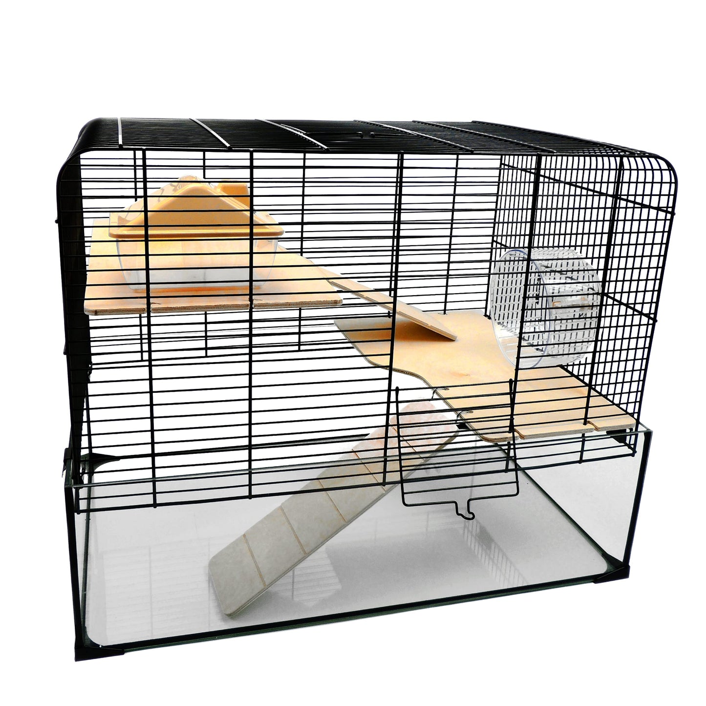 Little Friends Savoy Gerbilarium 58.5 x 38 x 47.5 cm Glass Cage