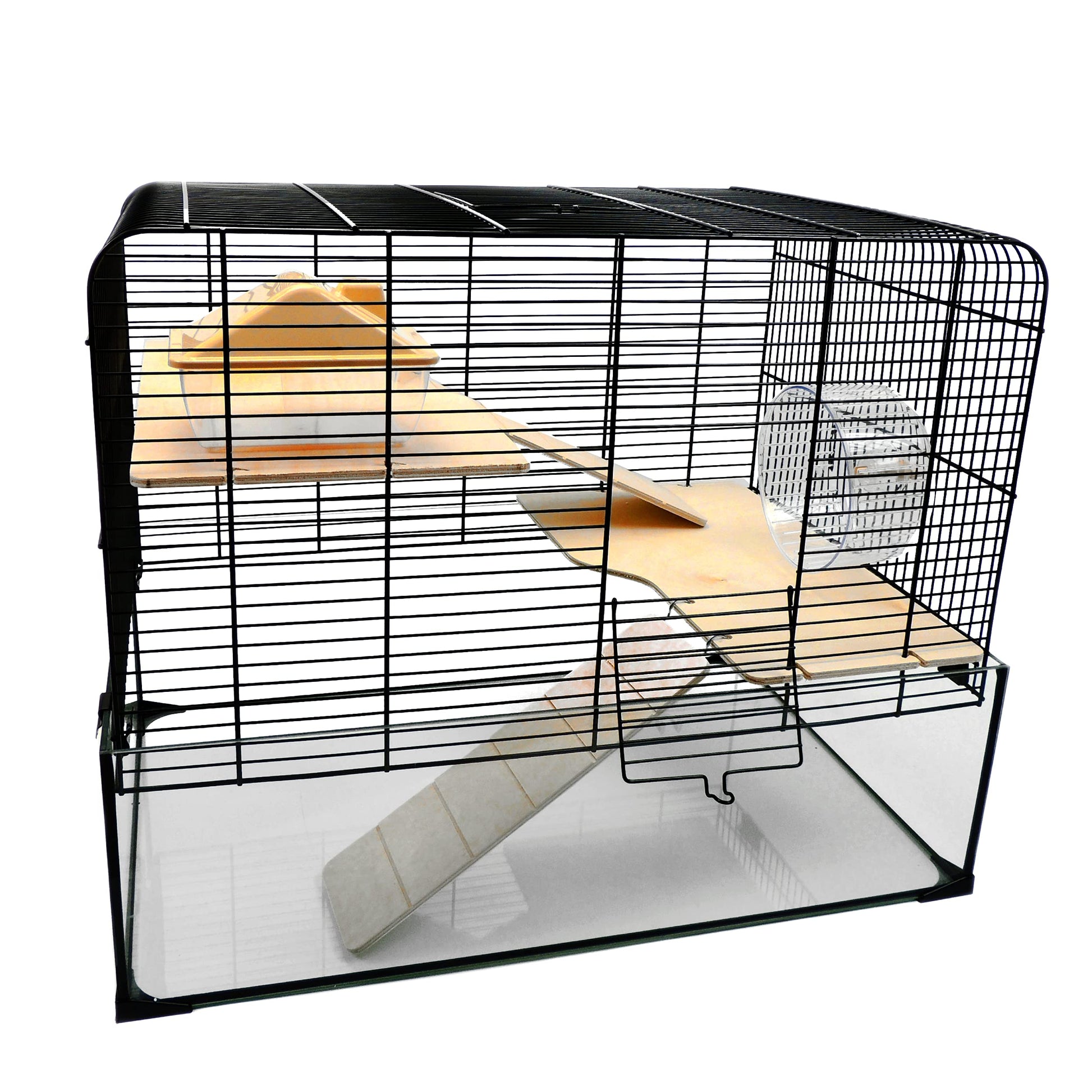 Little Friends Savoy Gerbilarium 58.5 x 38 x 47.5 cm Glass Cage