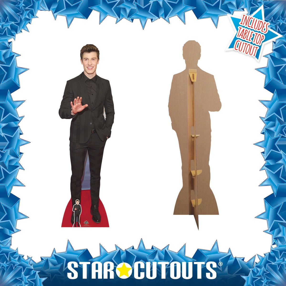 Star Cutouts Shawn Mendes Lifesize Cardboard Cutout 185cm