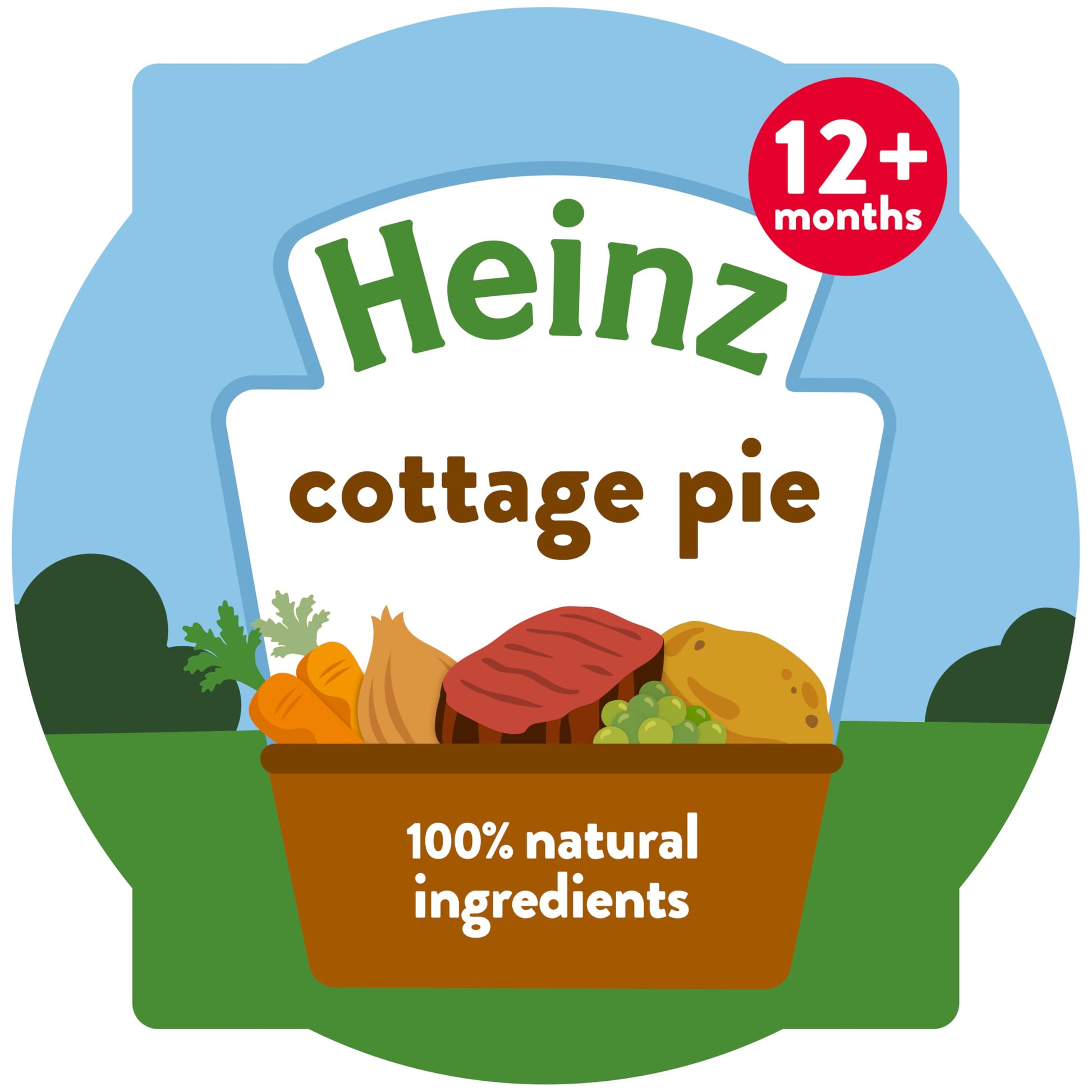 Heinz Baby Food Cottage Pie 5x200g Tray