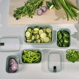 Mepal EasyClip Food Container 1500ml Airtight and Leakproof - Nordic Green Sage
