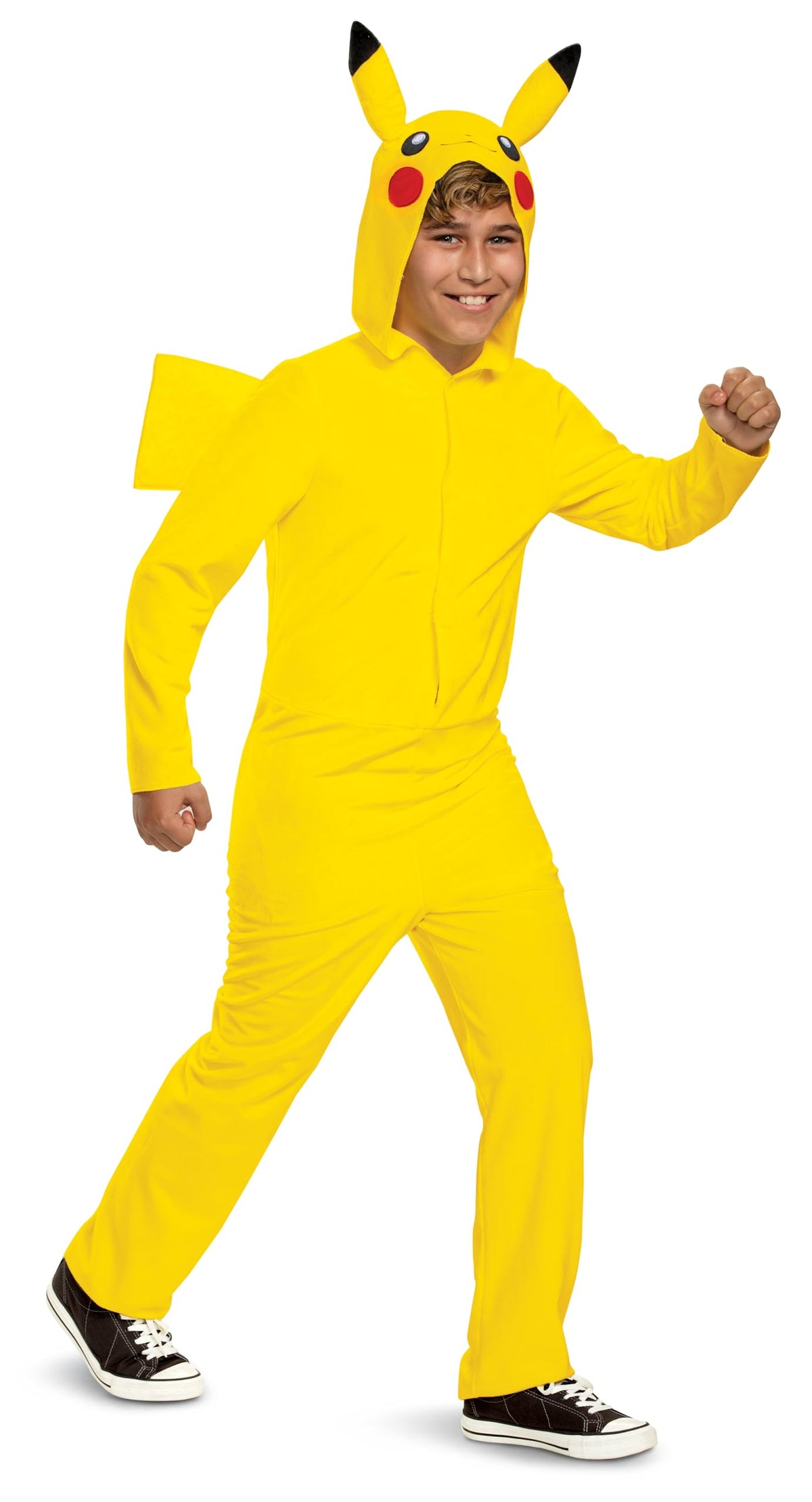 Pokémon Pikachu Jumpsuit Fancy Dress Costume for Kids 14-16