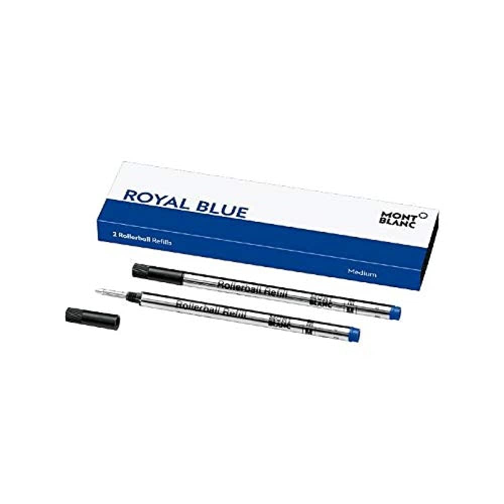 Montblanc Refill RB M 2x1 Royal Blue Rollerball Pen Refill