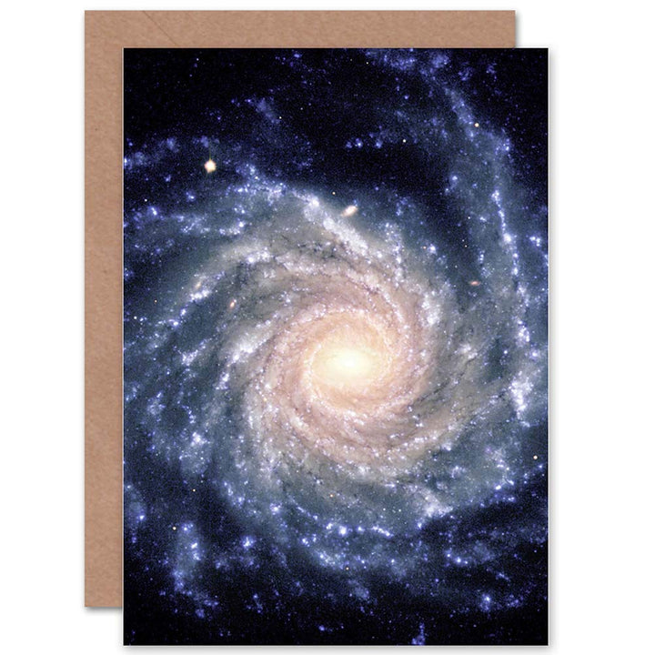 Wee Blue Coo Birthday Greeting Card Space Galaxy Universe Spiral