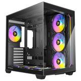 Antec C5 ARGB Mid Tower Tempered Glass PC Gaming Case Black