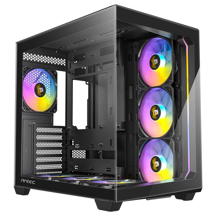 Antec C5 ARGB Mid Tower Tempered Glass PC Gaming Case Black