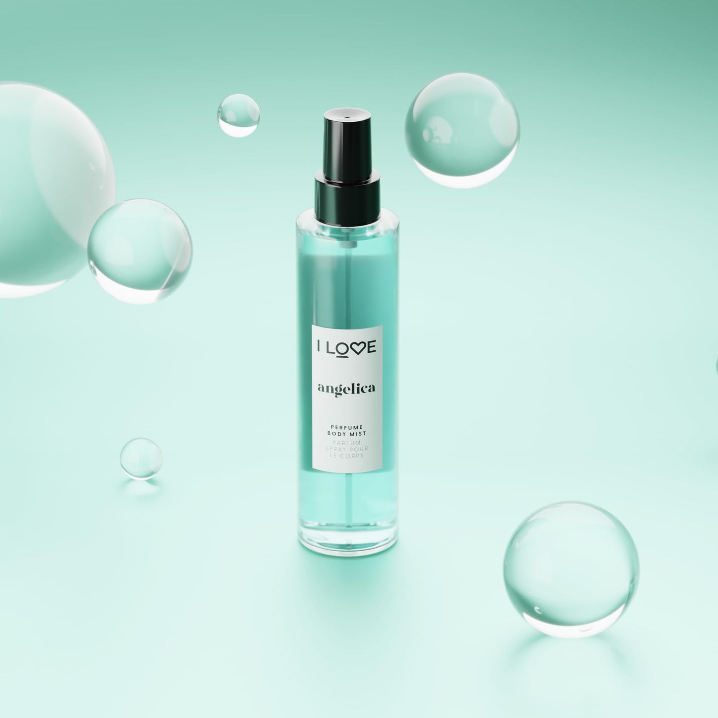 I Love Perfume Body Mist Angelica 200ml Parfum Spray - Strong Fragrance