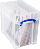 Really Useful Plastic Storage Box 19 Litre Clear with XL Lid