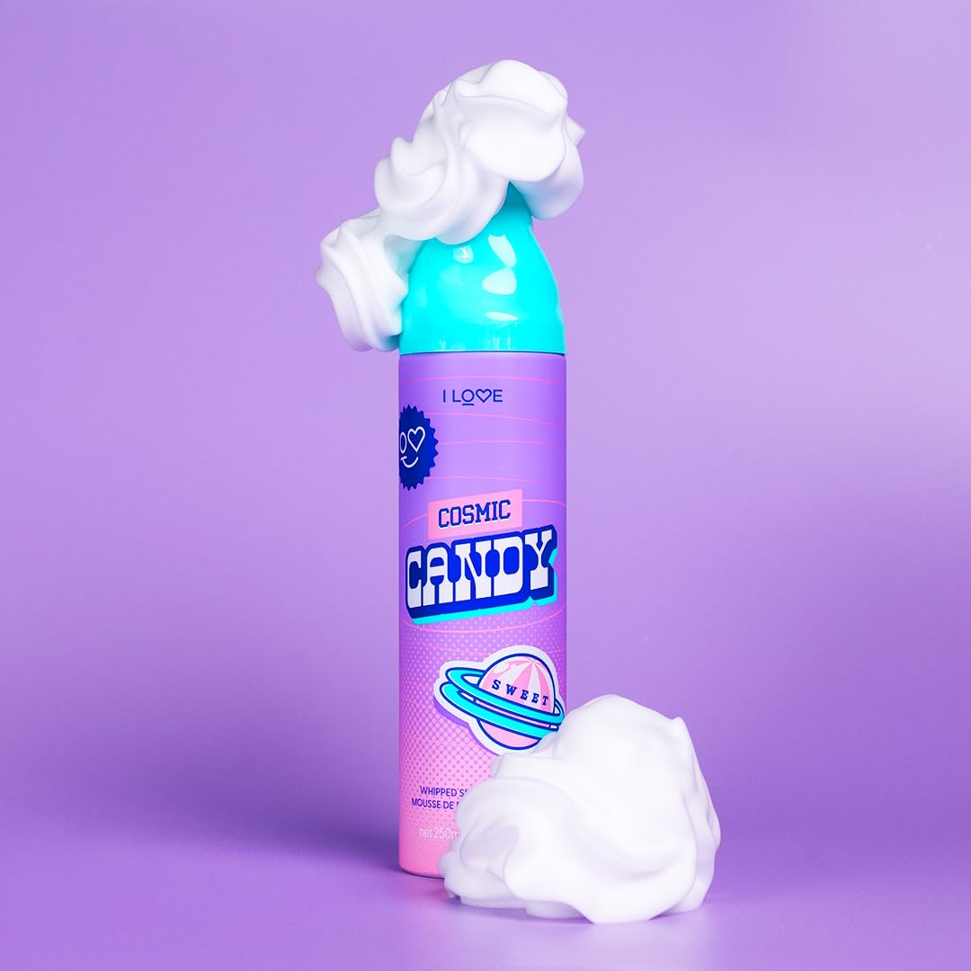 I LOVE Cosmic Candy Whipped Shower Foam Sweet Scented Body Wash 250ml