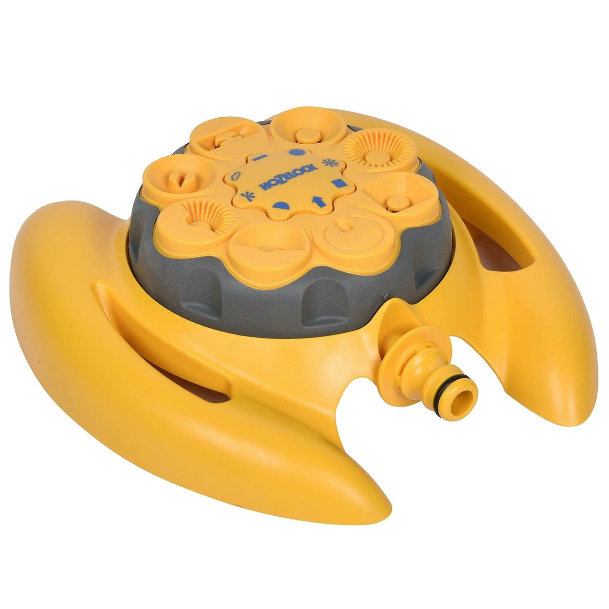 Hozelock Rotating Sprinkler 79 m² - 10m Base-Mounted 8 Spray Patterns