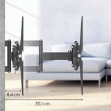 Hama TV Wall Mount Pivot Tilt Telescope 165cm 65 Inch 40kg OLED
