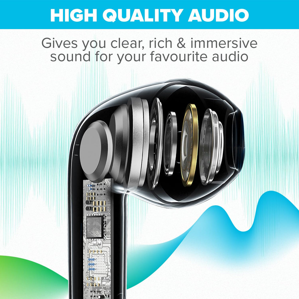 Maplin Wired Lightning Earbuds with Microphone & Controls, 1.2m