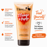 I LOVE Exfoliating Shower Smoothie Mango & Papaya Fruity Body Scrub 200ml
