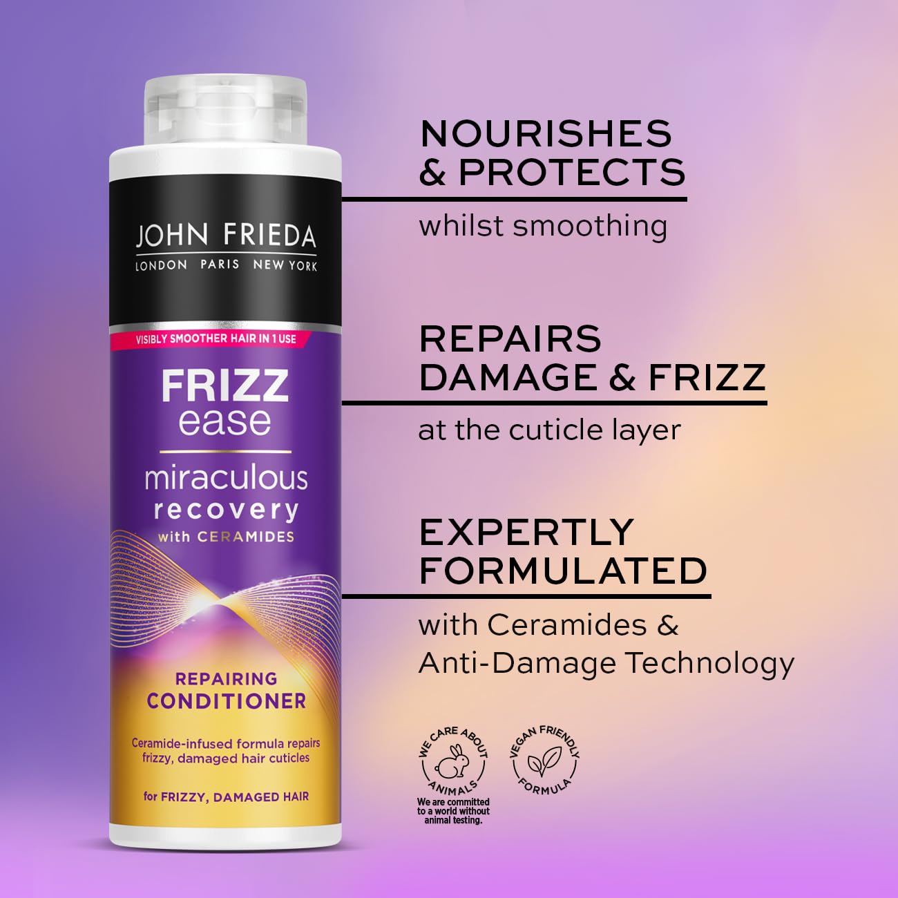 John Frieda Frizz Ease Repairing Miraculous Recovery Conditioner 500ml