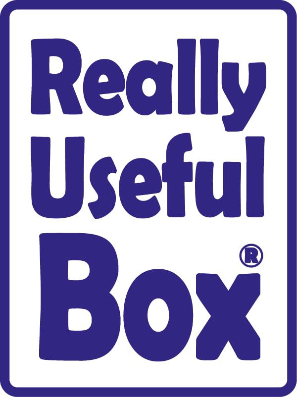 Really Useful Plastic Storage Box 12 Litre Clear with Handles