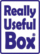 Really Useful Plastic Storage Box 12 Litre Clear with Handles