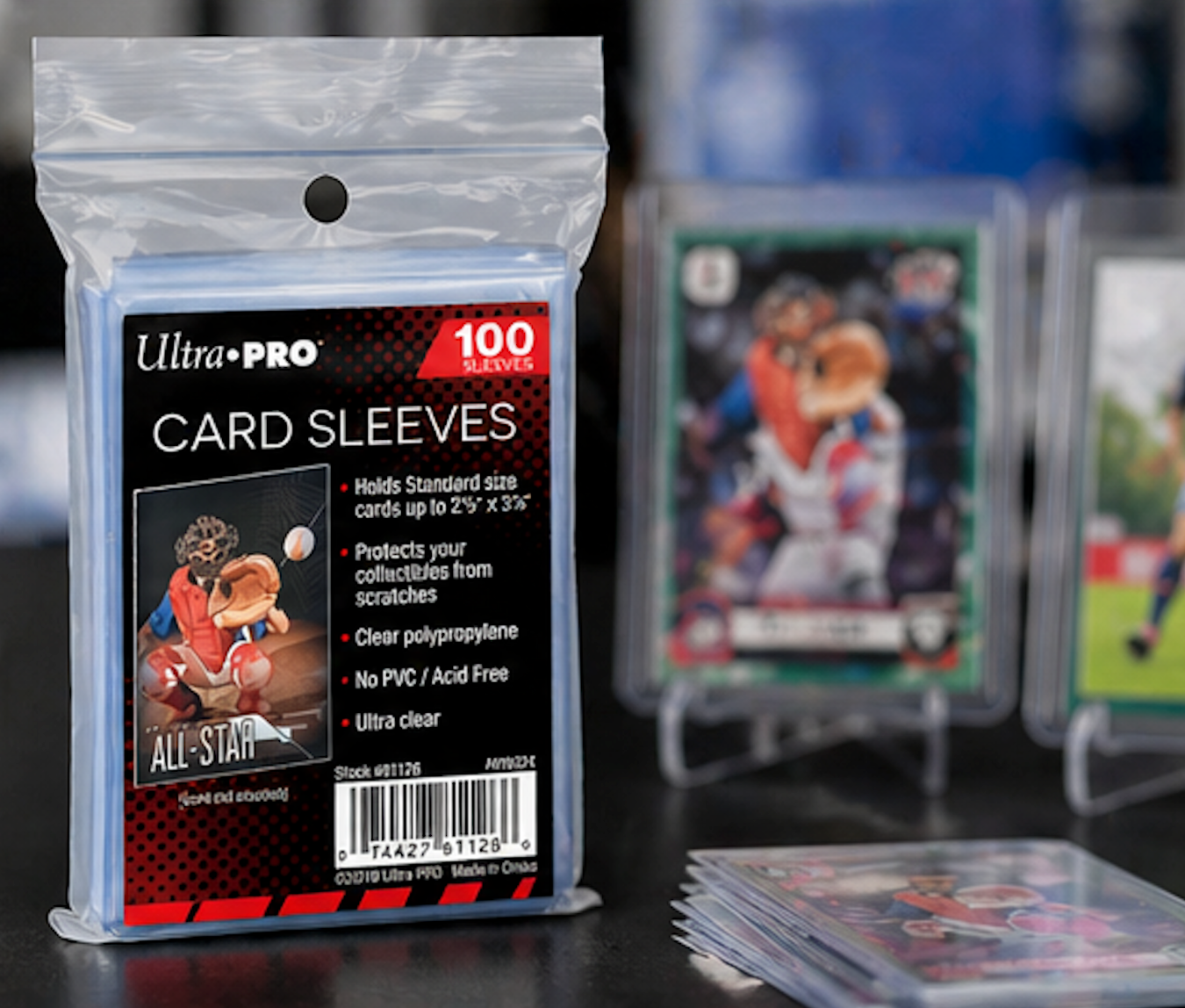 Ultra Pro 500 Premium Soft Penny Card Sleeves Clear Trading Card Protection
