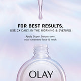 Olay Super Serum Vitamin C & Niacinamide 30ml Face Serum Skincare For Anti-Ageing & Brightening