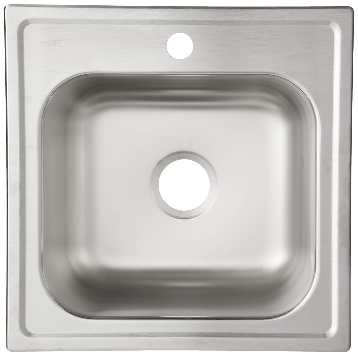 Elkay Dayton Stainless Steel 20 x 20 x 101/8 Single Bowl Dropin Laundry Sink