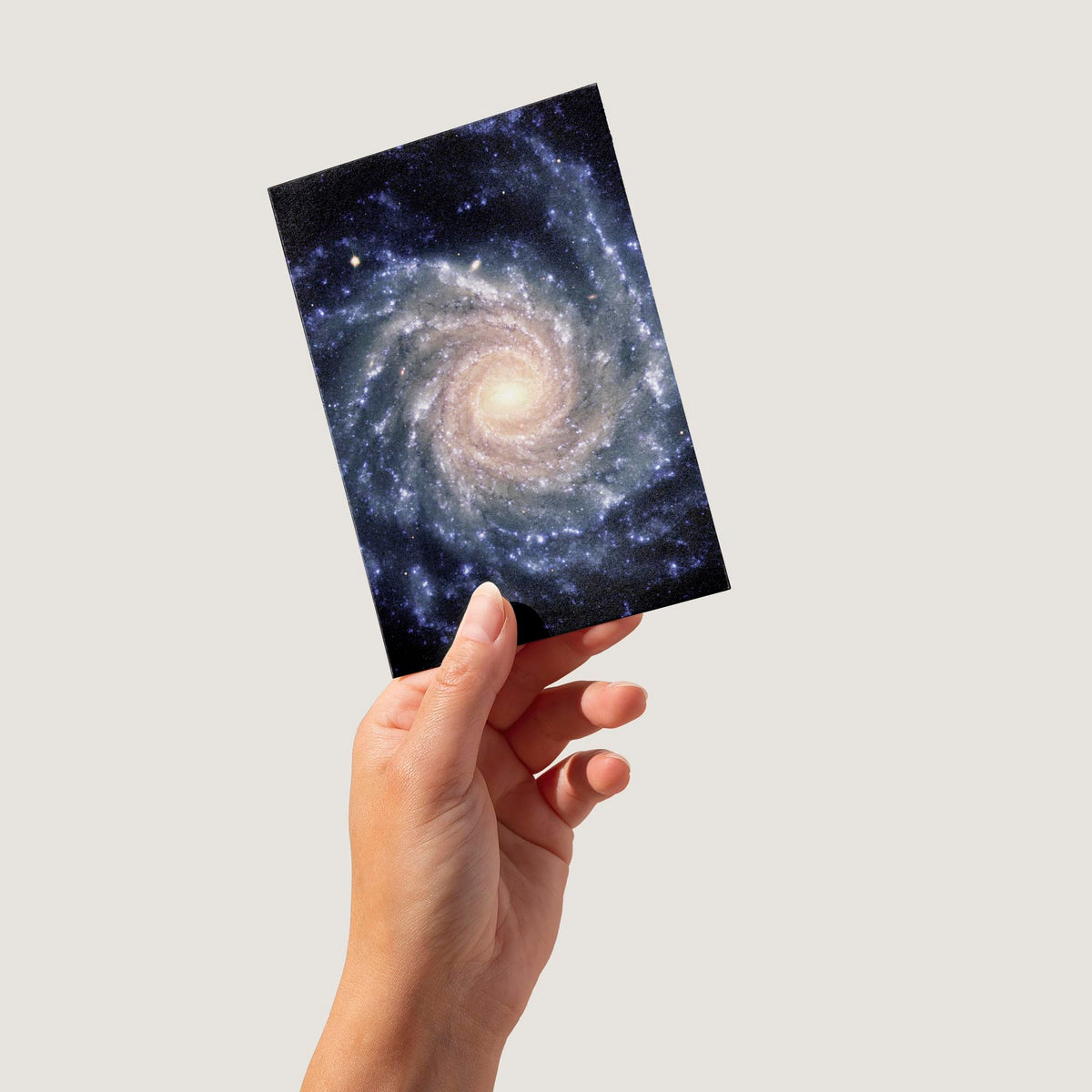 Wee Blue Coo Birthday Greeting Card Space Galaxy Universe Spiral