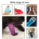 8 Rolls Self-Adhesive Elastic Bandage Wrap for Sports