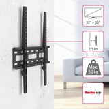 Hama FIX TV Wall Bracket 32-65" 81-165cm TV's 30kg Flat Profile in Black